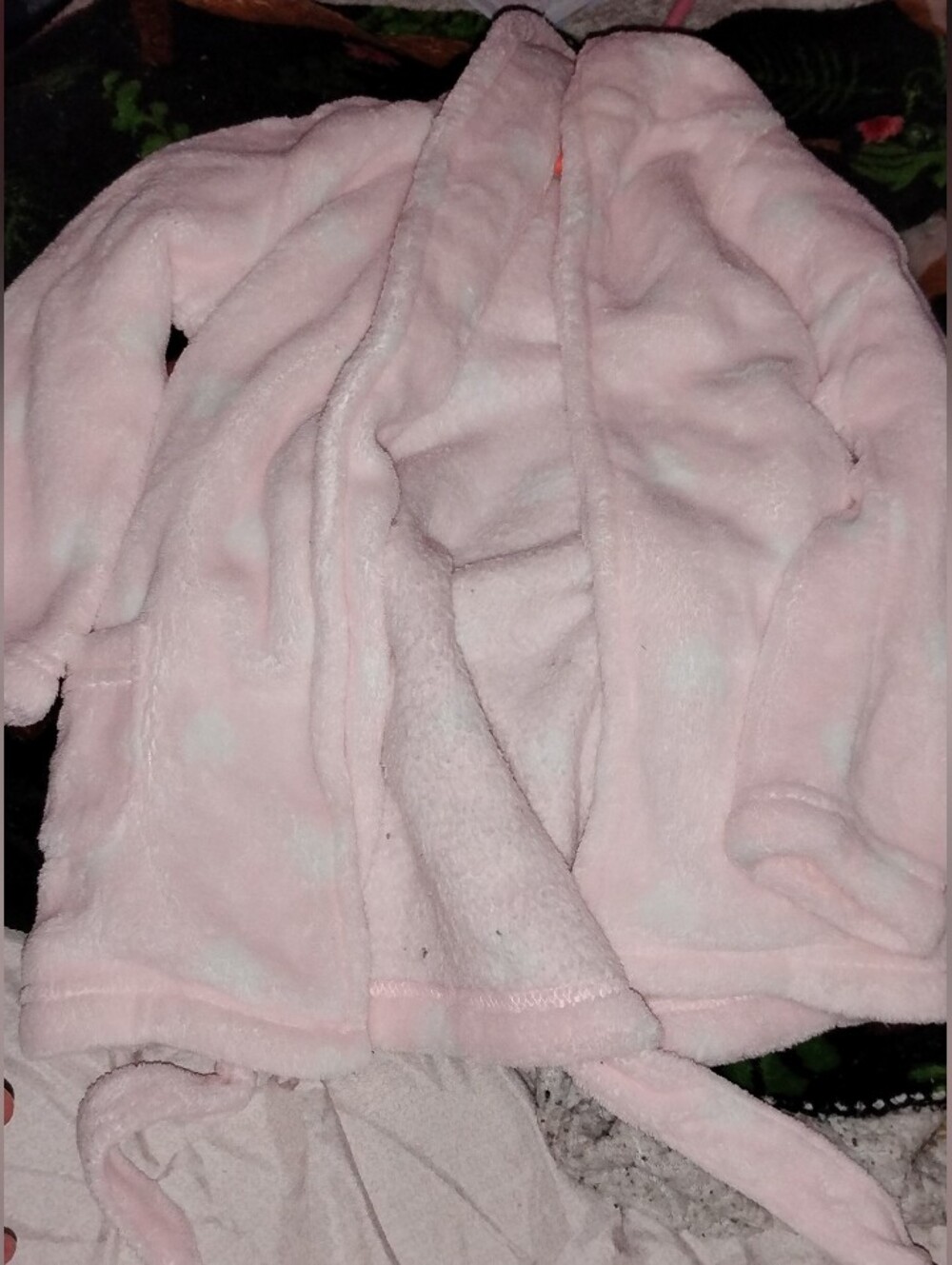 Joe Fresh Toddler Girls Plush House Coat in Soft Pink